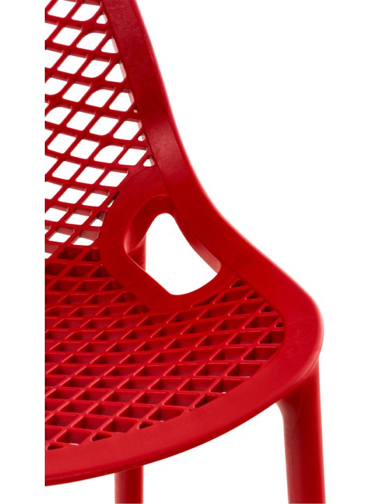 Tabouret de bar Air, rouge