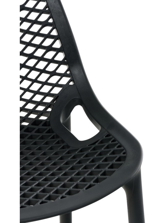 Tabouret de bar Air, noir