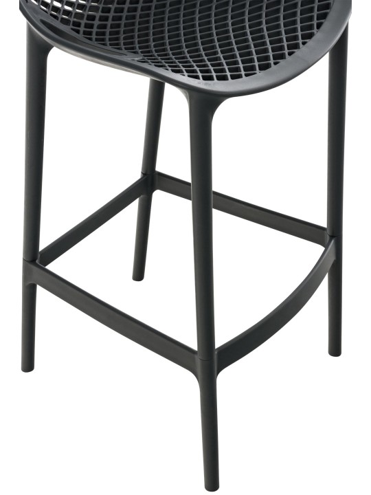 Tabouret de bar Air, noir
