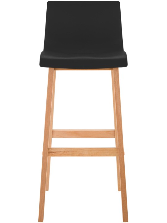 Tabouret de bar Hoover Natura structure 4 pieds, noir Tabouret de bar Hoover Natura structure 4 pieds, noir