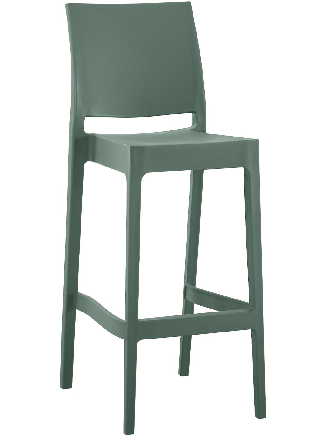 Tabouret de bar Flamur, olive