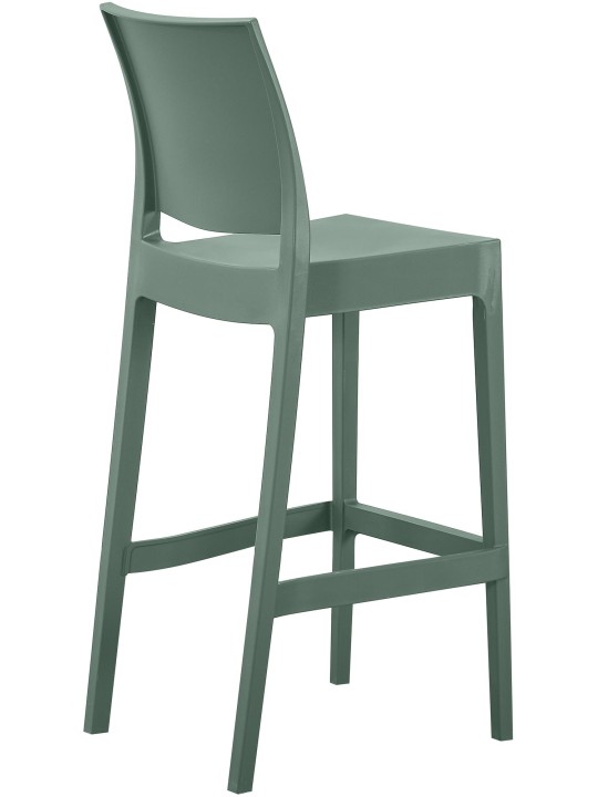 Tabouret de bar Flamur, olive