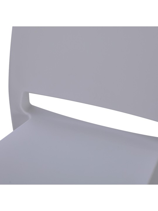 Tabouret de bar Flamur, blanc
