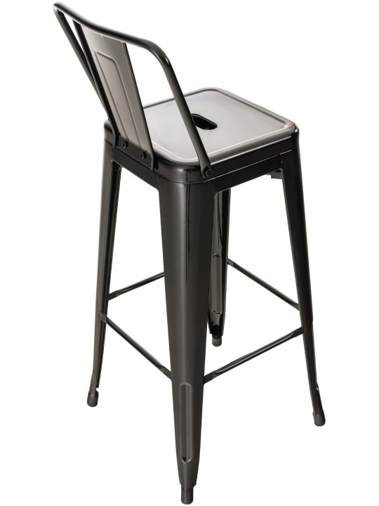 Tabouret de bar Mason, noir