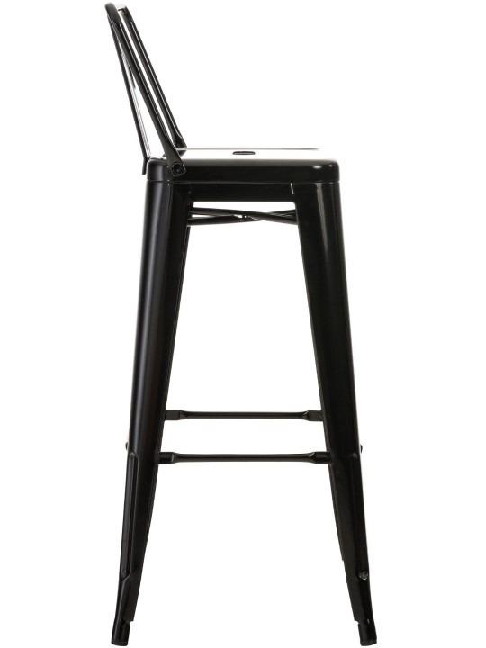 Tabouret de bar Mason, noir