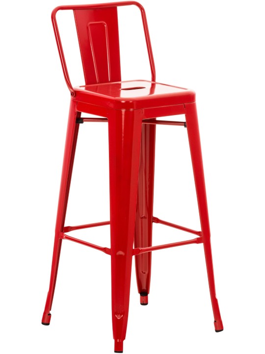 Tabouret de bar Mason, rouge