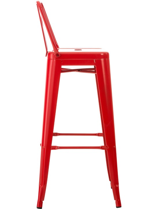Tabouret de bar Mason, rouge