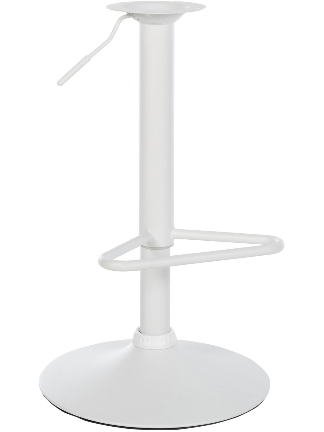 Cadre de remplacement 2 tabourets de bar 10x10 cm, blanc