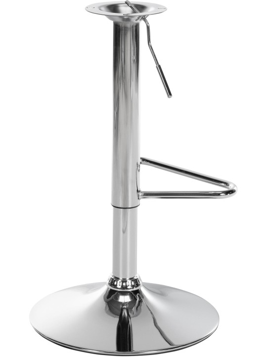 Châssis de remplacement 2 tabourets de bar 10x10 cm, chrome Châssis de remplacement 2 tabourets de bar 10x10 cm, chrome