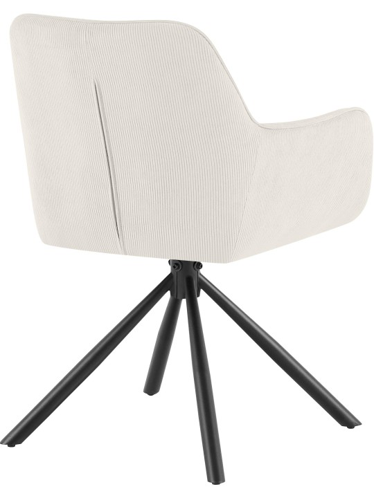 Chaise Tipton Cord, crème Chaise Tipton Cord, crème