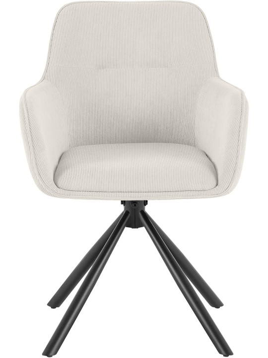 Chaise Tipton Cord, crème Chaise Tipton Cord, crème