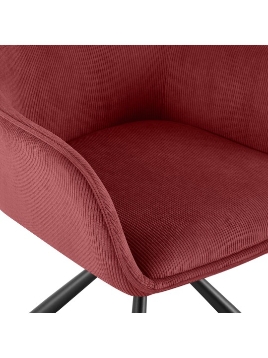 Chaise Tipton Cord, bordeaux Chaise Tipton Cord, bordeaux