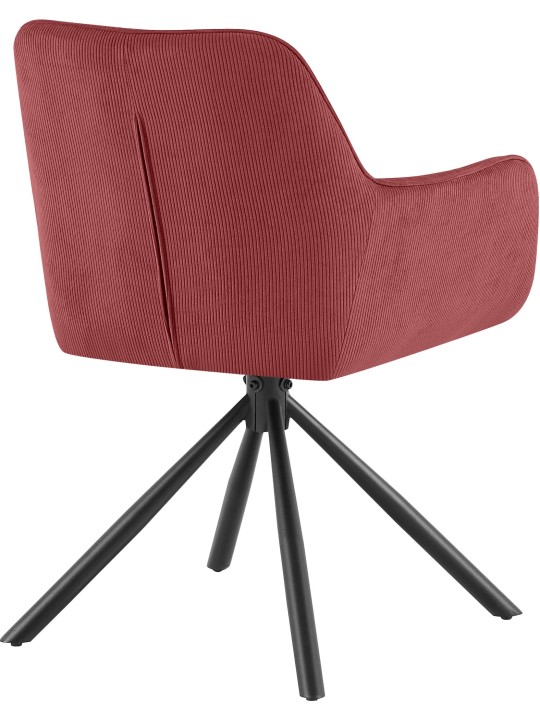 Chaise Tipton Cord, bordeaux Chaise Tipton Cord, bordeaux