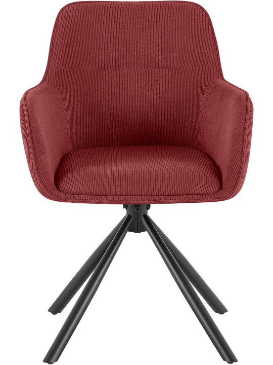 Chaise Tipton Cord, bordeaux Chaise Tipton Cord, bordeaux