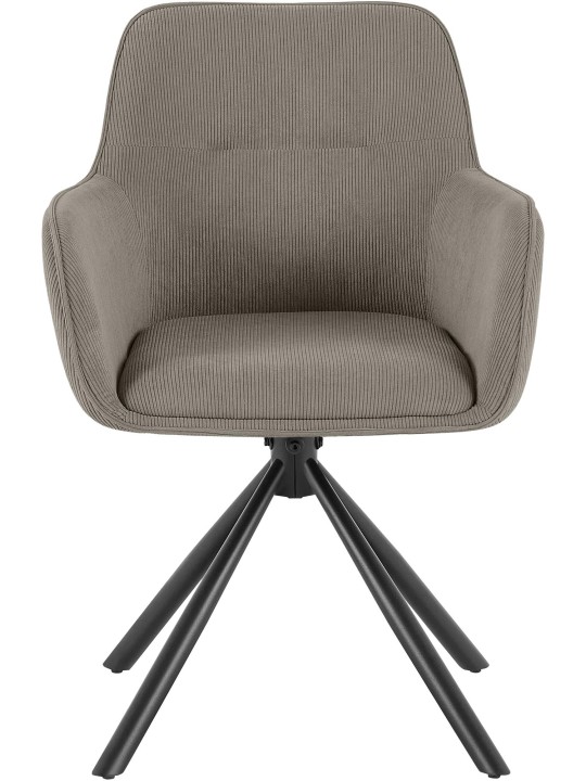Chaise Tipton Cord, taupe Chaise Tipton Cord, taupe