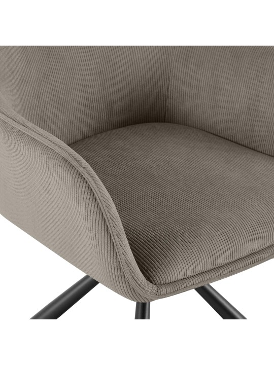 Chaise Tipton Cord, taupe Chaise Tipton Cord, taupe