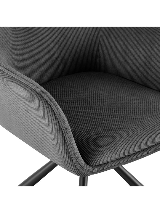 Chaise Tipton Cord, gris Chaise Tipton Cord, gris