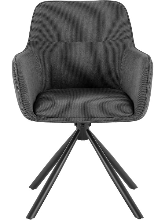 Chaise Tipton Cord, gris Chaise Tipton Cord, gris