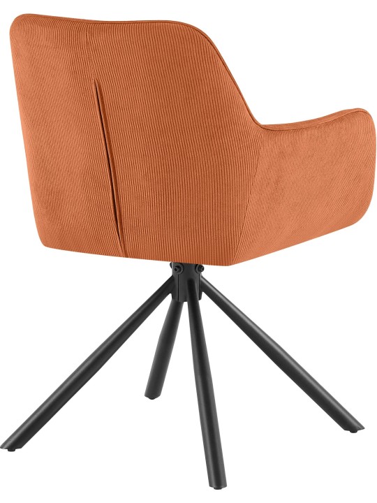 Chaise Tipton Cord, orange Chaise Tipton Cord, orange