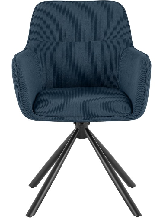 Chaise Tipton Cord, bleu Chaise Tipton Cord, bleu