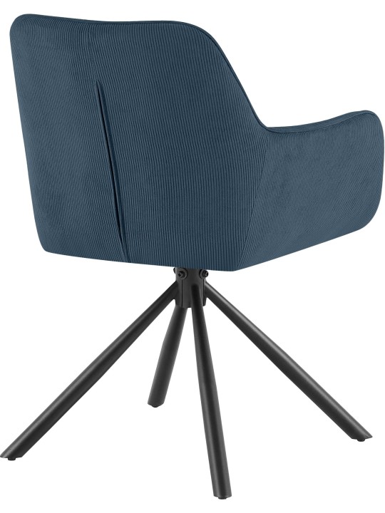 Chaise Tipton Cord, bleu Chaise Tipton Cord, bleu