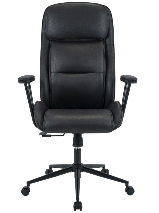 Chaise de bureau Siddar, noir antique