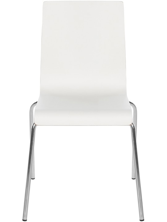 Chaise visiteur Gahanna, blanche Chaise visiteur Gahanna, blanche