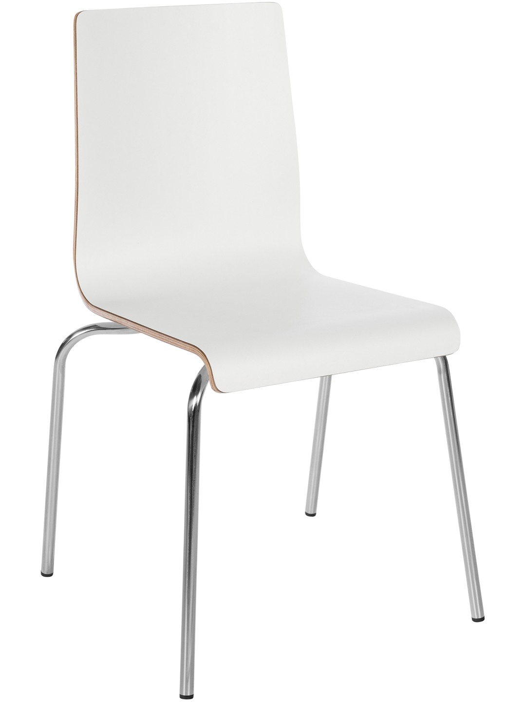 Chaise visiteur Gahanna, blanche