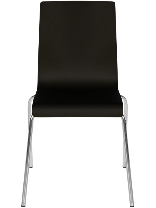 Chaise visiteur Gahanna, noire Chaise visiteur Gahanna, noire