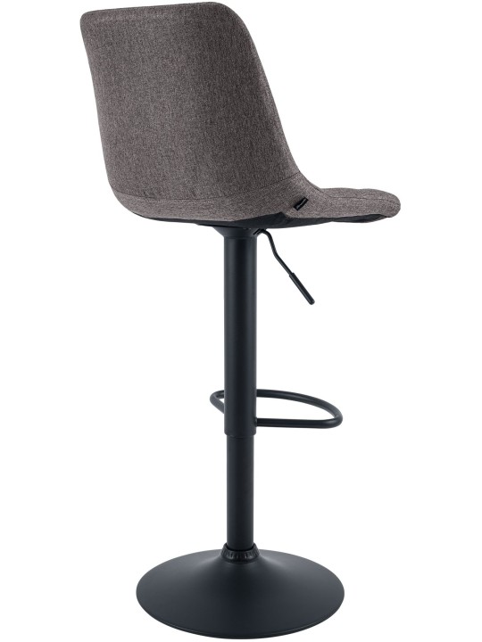 Tabouret de bar Mapun tissu, gris foncé Tabouret de bar Mapun tissu, gris foncé