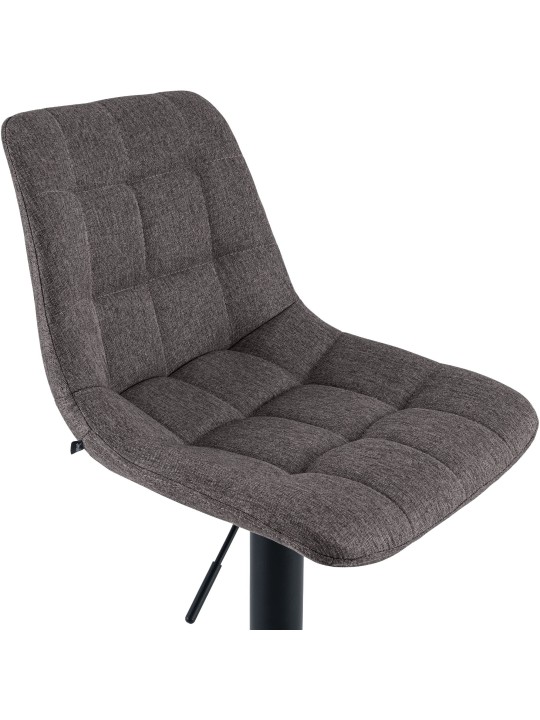 Tabouret de bar Mapun tissu, gris foncé Tabouret de bar Mapun tissu, gris foncé