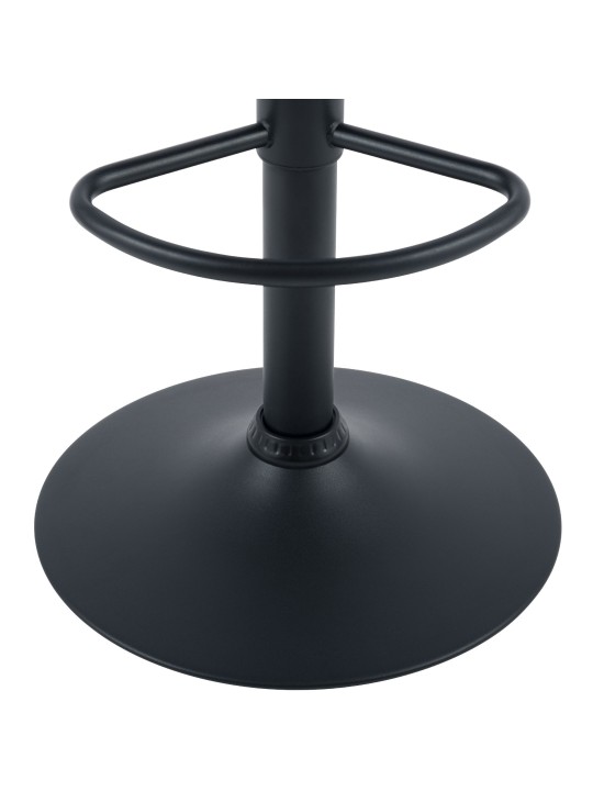 Tabouret de bar Mapun tissu, crème