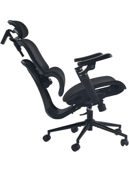 Chaise de bureau Jenson, noire