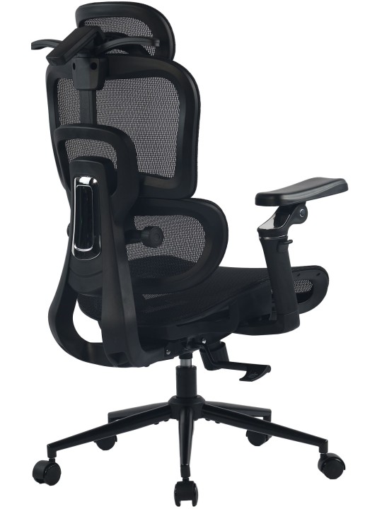 Chaise de bureau Jenson, noire