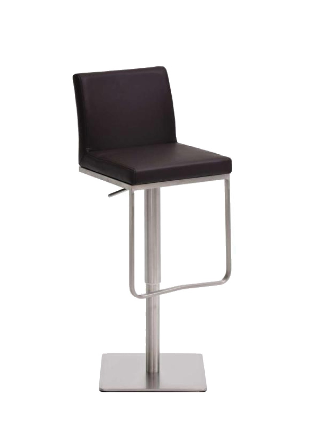 Tabouret de bar Panama E simili cuir, brun