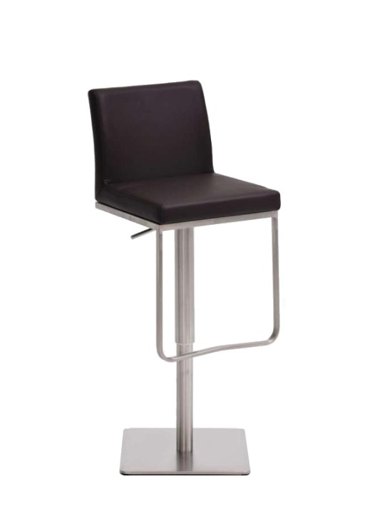 Tabouret de bar Panama E simili cuir, brun Tabouret de bar Panama E simili cuir, brun