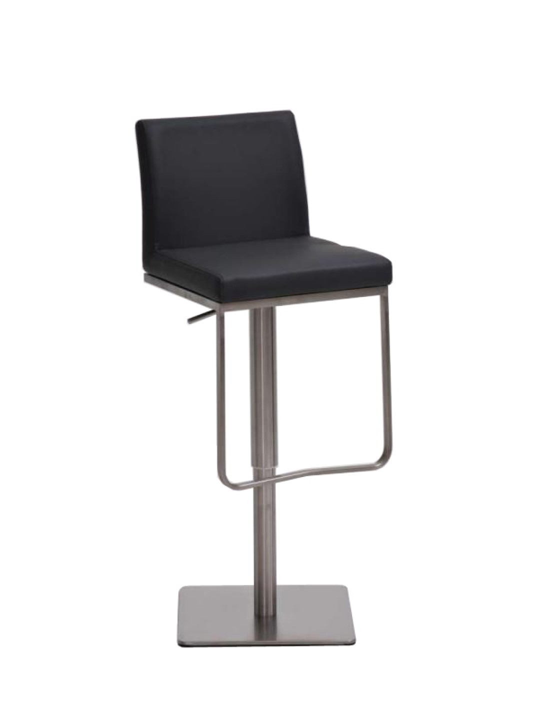Tabouret de bar Panama E simili cuir, gris