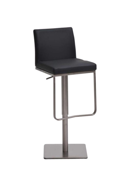 Tabouret de bar Panama E simili cuir, gris