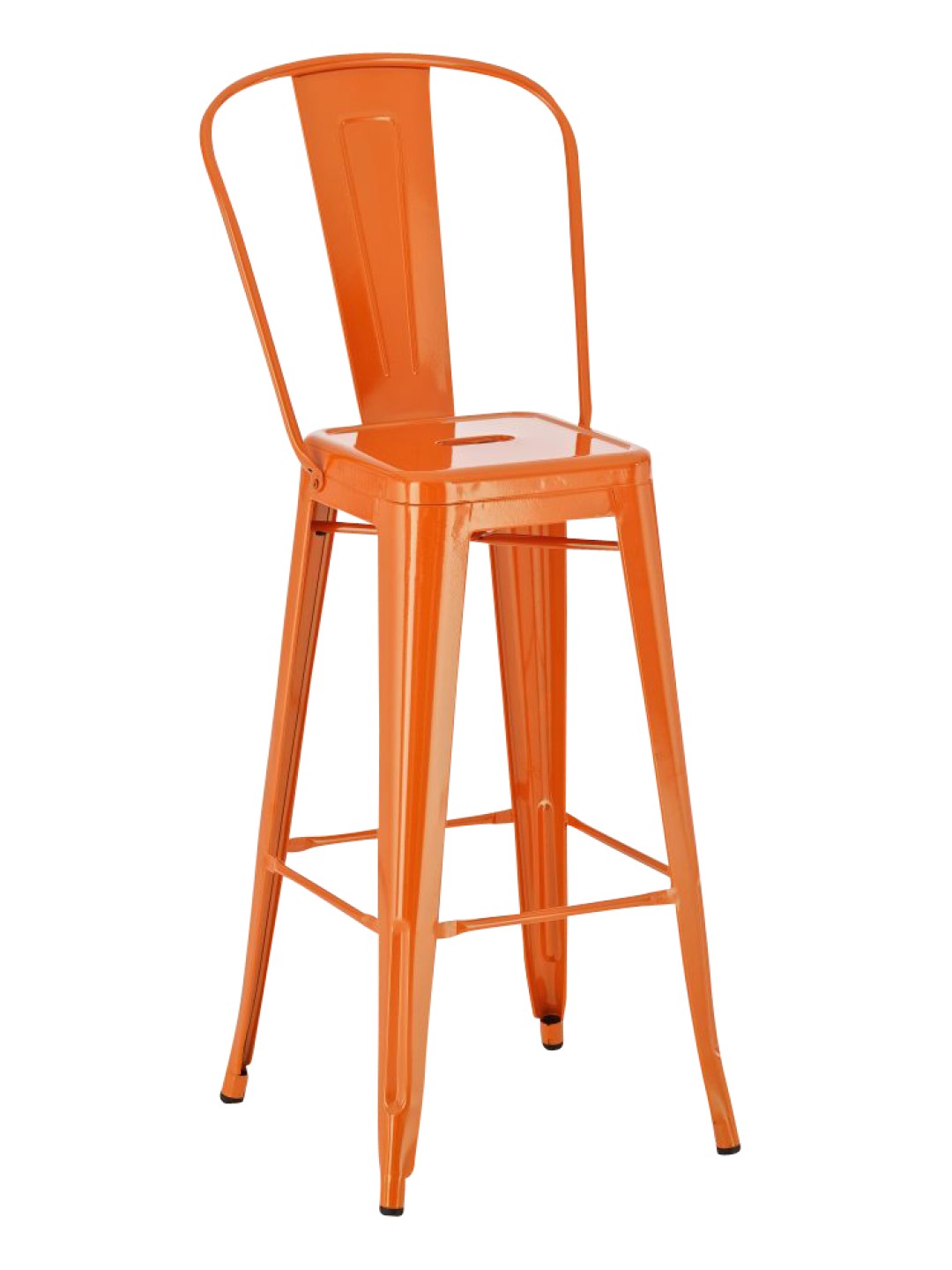 Tabouret de bar Aiden, orange