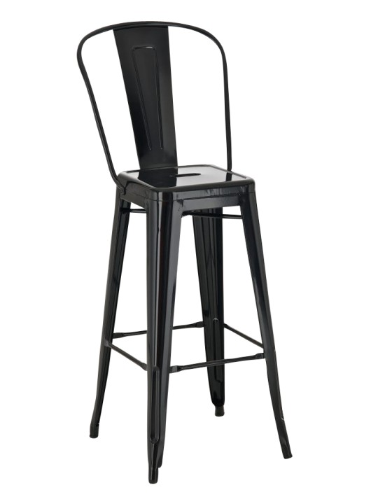 Tabouret de bar Aiden, noir Tabouret de bar Aiden, noir