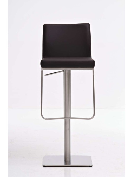 Tabouret de bar Panama E simili cuir, brun Tabouret de bar Panama E simili cuir, brun