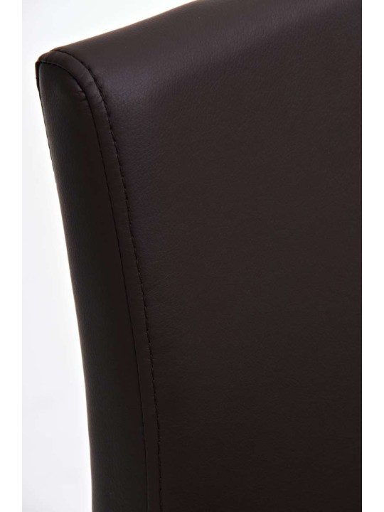 Tabouret de bar Panama E simili cuir, brun Tabouret de bar Panama E simili cuir, brun