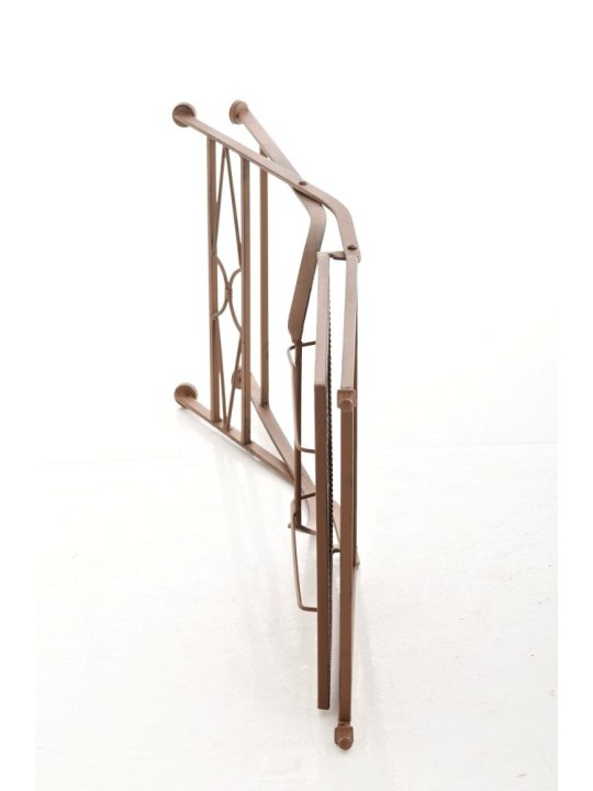 Chaise pliante Asina, brun antique