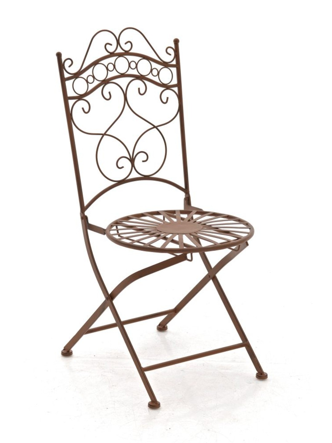 Chaise Indra, brun antique