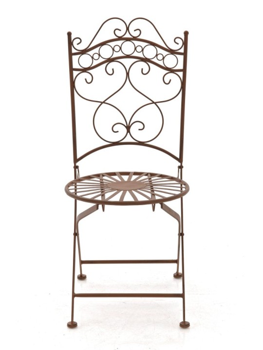 Chaise Indra, brun antique