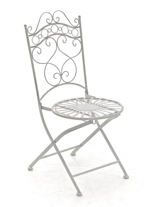 Chaise Indra, blanc antique