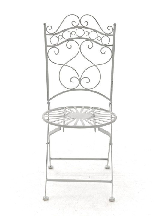 Chaise Indra, blanc antique