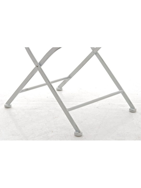 Chaise Indra, blanc antique