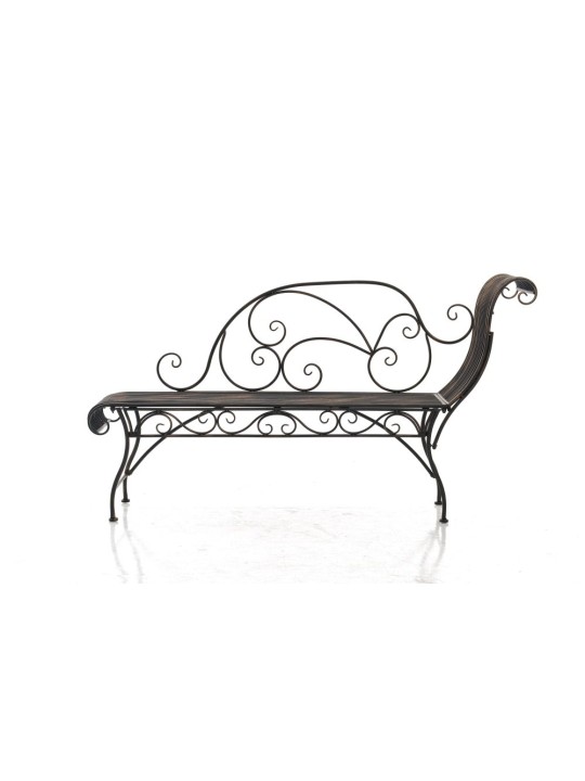 Banc de jardin Karma, bronze