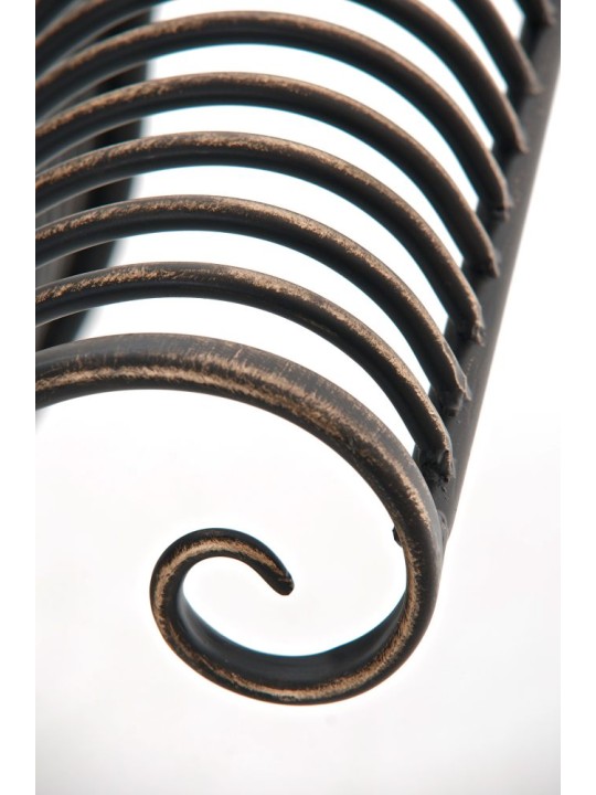 Banc de jardin Karma, bronze